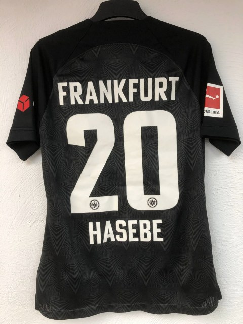 Hasebe Makoto Trikot, Rückseite, 2022/23