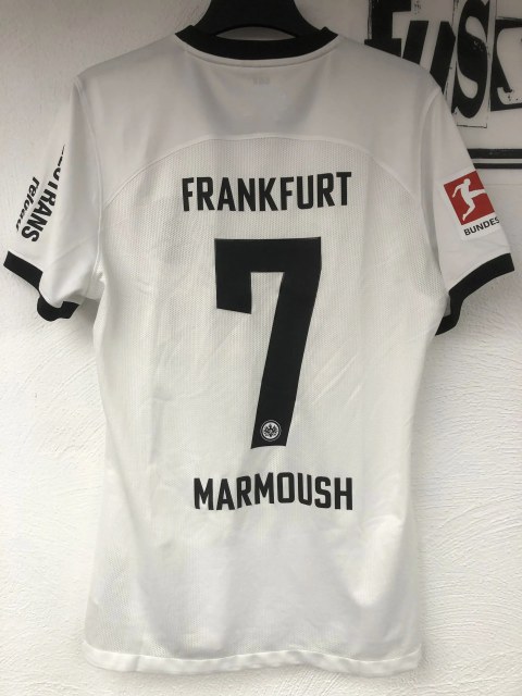 Marmoush Omar Trikot, Rückseite, 2023/24