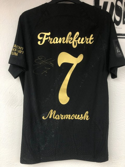 Marmoush Omar Trikot, Rückseite, 2023/24