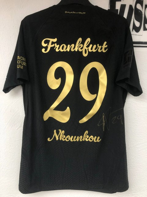 Nkounkou Niels Trikot, Rückseite, 2023/24