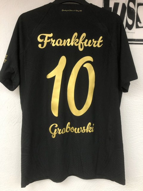 Grabowski Jürgen Trikot, Rückseite, 2023/24