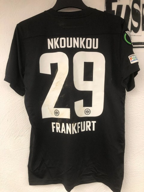Nkounkou Niels Trikot, Rückseite, 2023/24