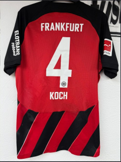Koch Robin Trikot, Rückseite, 2023/24