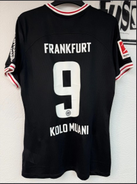 Muani Randal Kolo Trikot, Rückseite, 2023/24