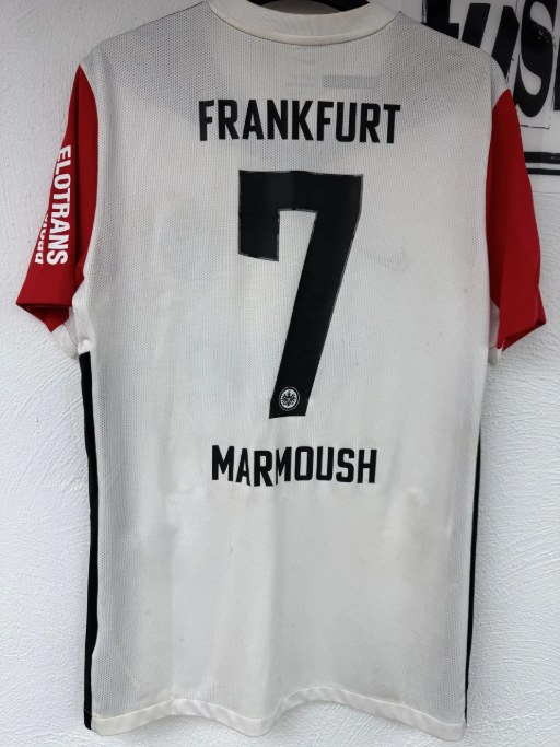 Marmoush Omar Trikot, Rückseite, 2024/25