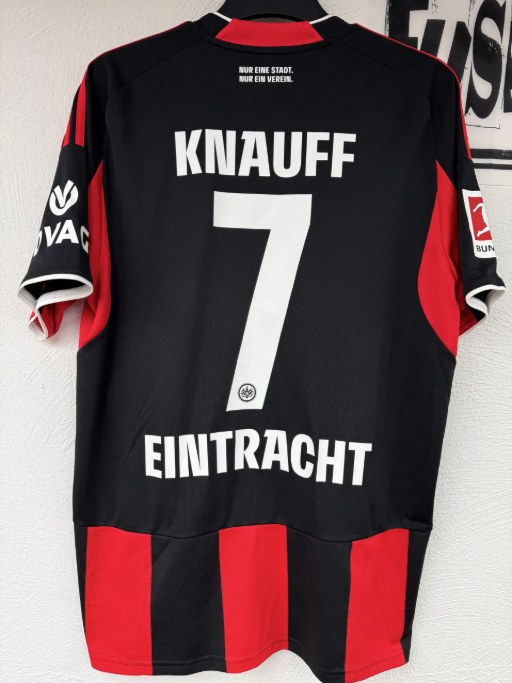 Knauff Ansgar Trikot, Rückseite, 2025/26