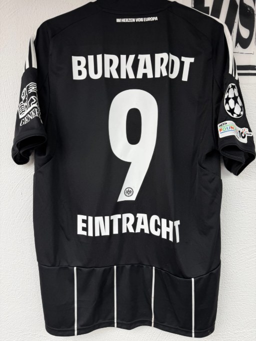Burkardt Jonathan Trikot, Rückseite, 2025/26