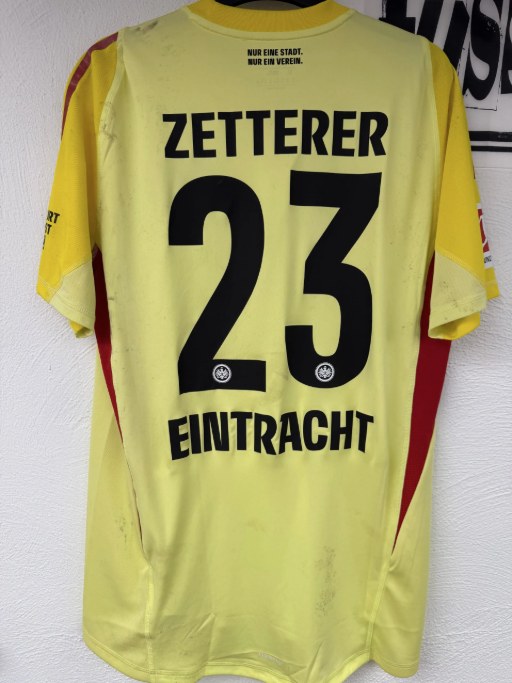 Zetterer Michael Trikot, Rückseite, 2025/26
